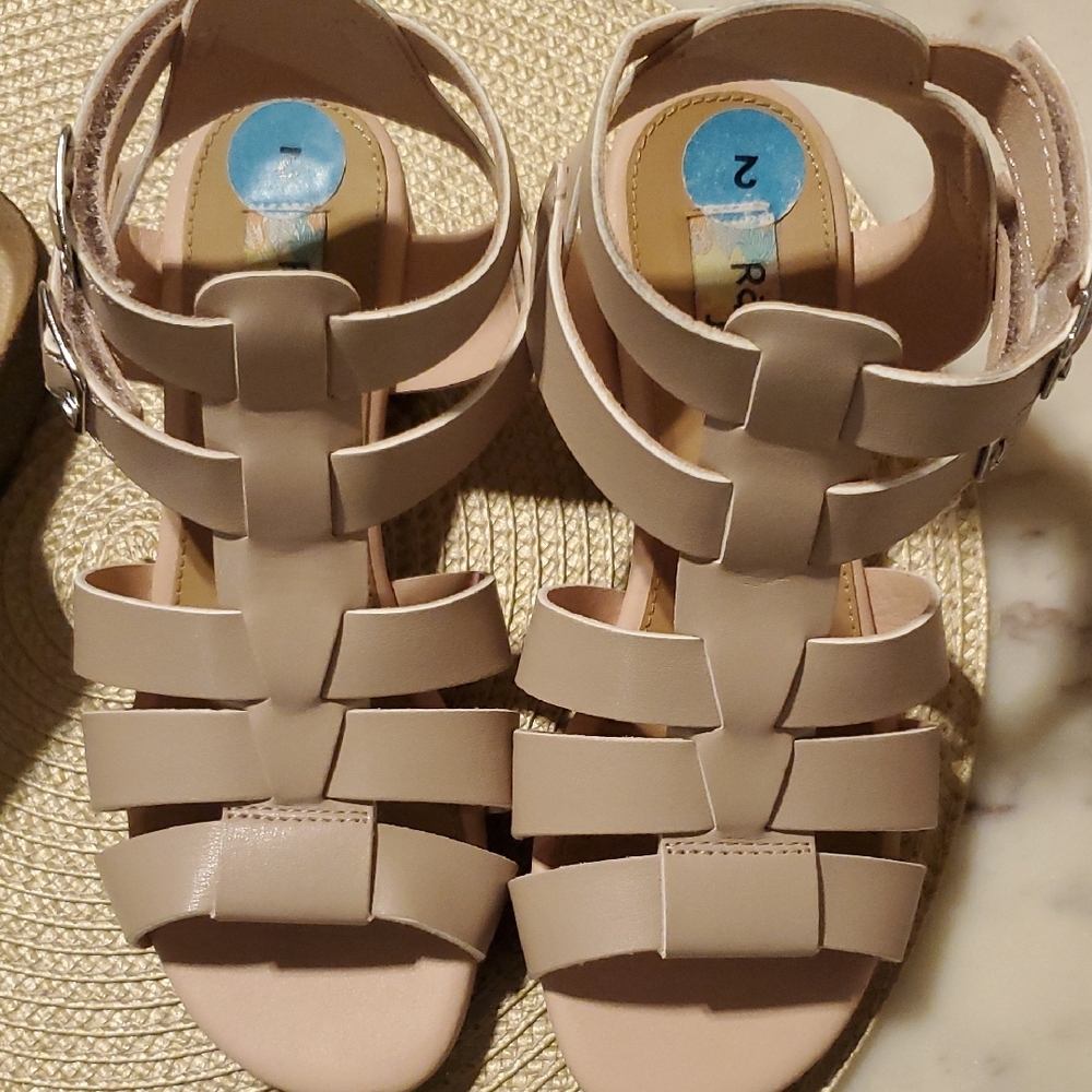 Neutral Strappy Sandals